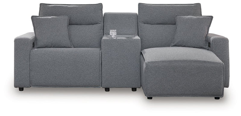 Modmax Power Reclining Sectional with Chaise Ashley Furniture Sectional 3-Piece: Right-Arm Facing Power Reclining Chaise/C Fresh Start Furniture