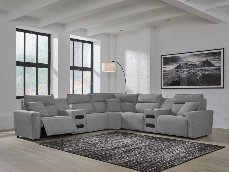 Modmax Power Reclining Sectional with Chaise Ashley Furniture Sectional  Fresh Start Furniture