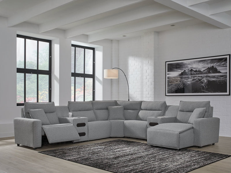 Modmax Power Reclining Sectional with Chaise Ashley Furniture Sectional  Fresh Start Furniture