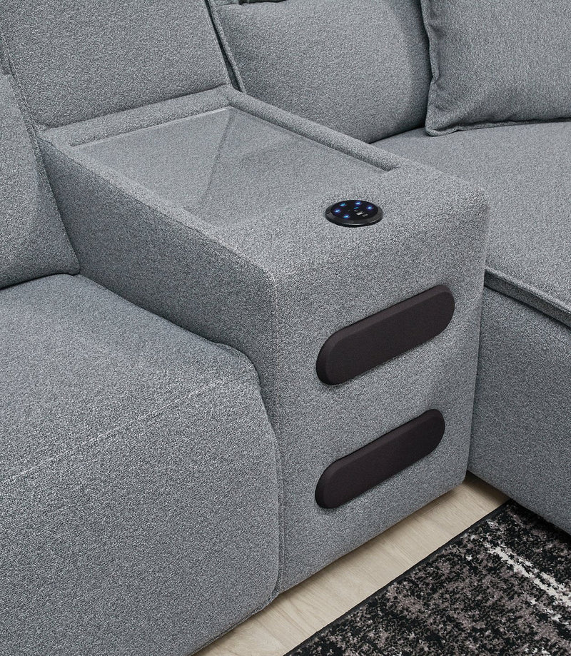 Modmax Power Reclining Sectional with Chaise Ashley Furniture Sectional  Fresh Start Furniture