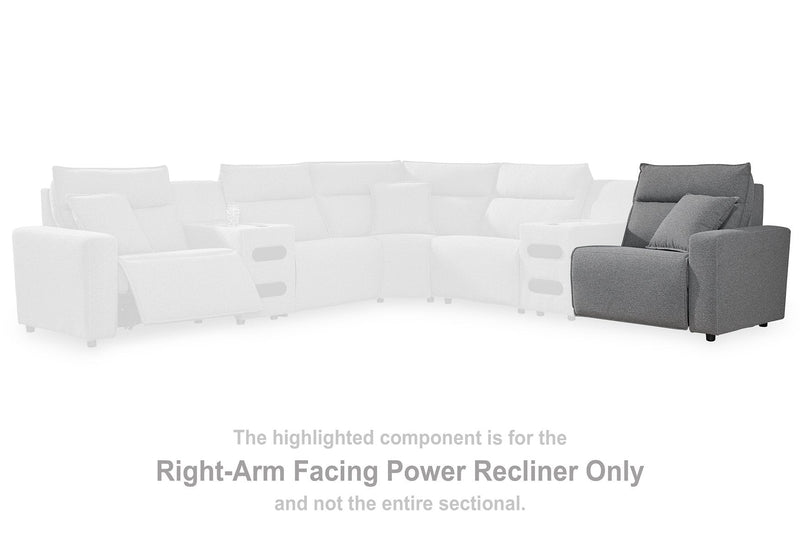 Modmax Reclining Sectional with Audio Console Ashley Furniture Sectional  Fresh Start Furniture
