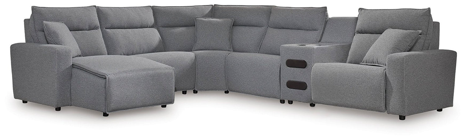 ModMax II Reclining Sectional with Chaise and Audio Console Ashley Furniture Sectional Default Title Fresh Start Furniture