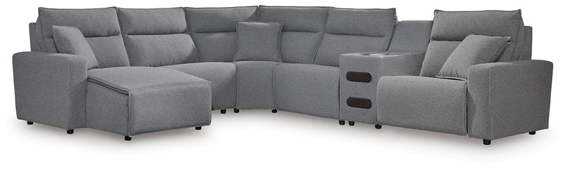 ModMax II Reclining Sectional with Chaise and Audio Console Ashley Furniture Sectional Default Title Fresh Start Furniture