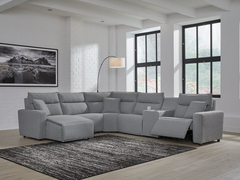 Modmax Power Reclining Sectional with Chaise Ashley Furniture Sectional  Fresh Start Furniture