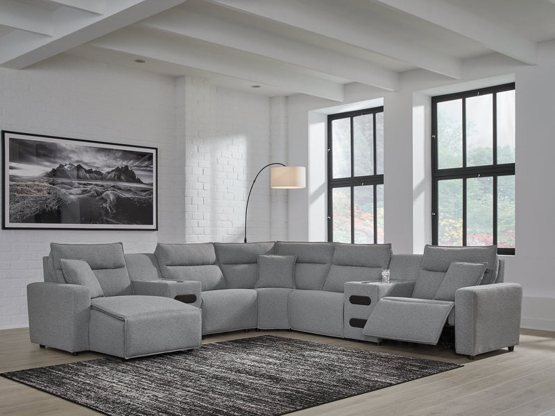 Modmax Power Reclining Sectional with Chaise Ashley Furniture Sectional  Fresh Start Furniture