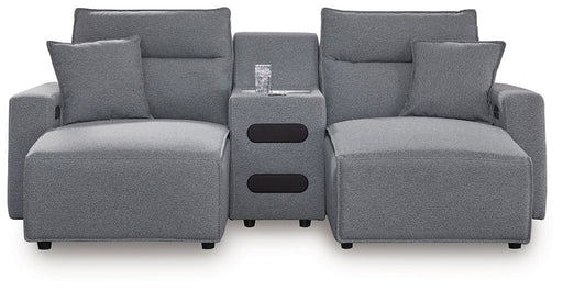 Modmax Power Reclining Sectional with Chaise Ashley Furniture Sectional 3-Piece: Left-Arm Facing Power Reclining Chaise/Co Fresh Start Furniture