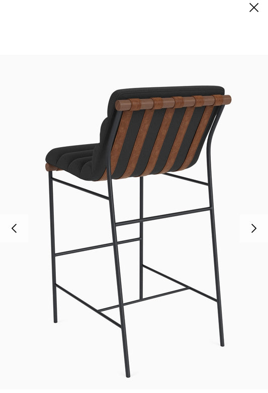 Denver Modern Vail Bar Stools (Set of 3)