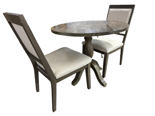Udorich & Linon Dining Table and Upholstered Chairs