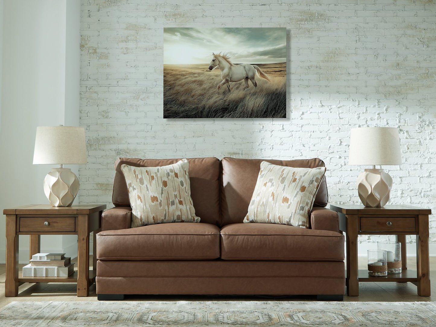 VillaCourt Loveseat -  Ashley Furniture Loveseat  Fresh Start Furniture
