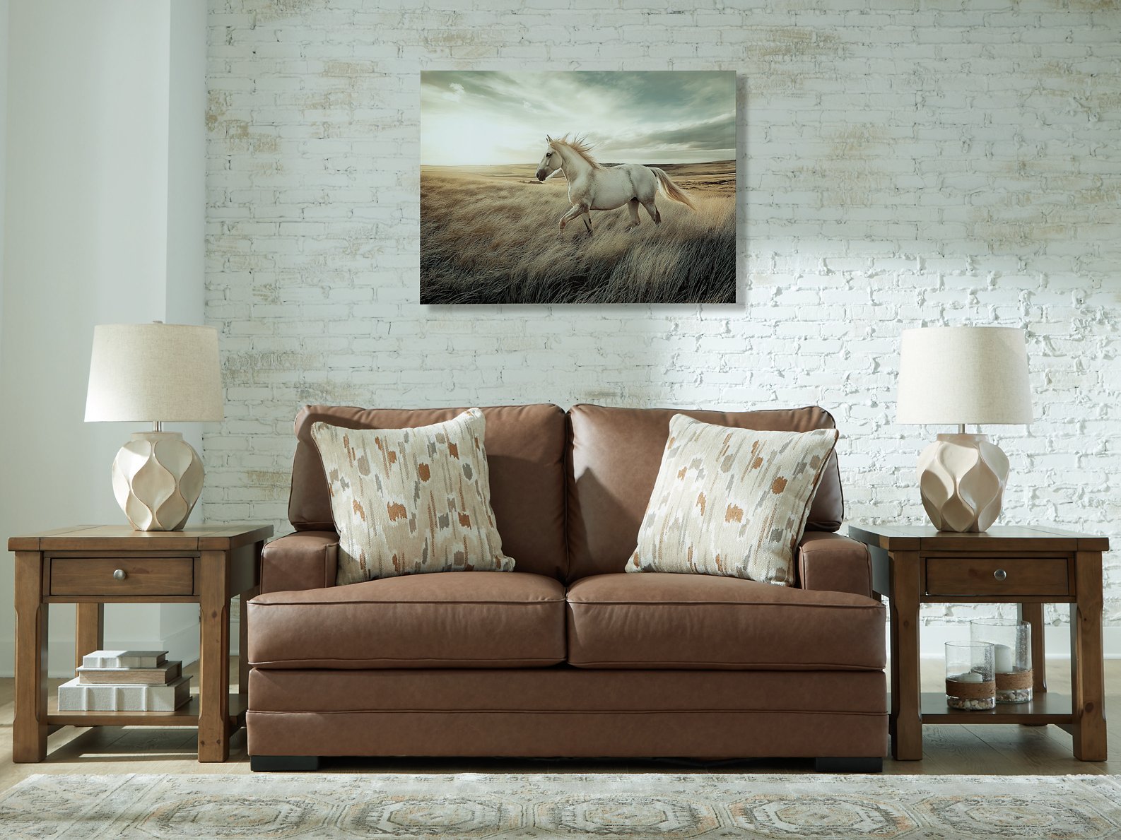 VillaCourt Loveseat -  Ashley Furniture Loveseat  Fresh Start Furniture