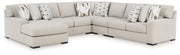 Laurelgrove Sectional with Chaise Ashley Furniture Sectional 5-Piece / Left-Arm Facing Fresh Start Furniture