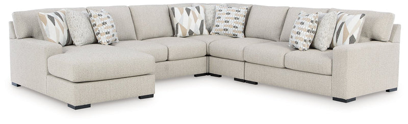 Laurelgrove Sectional with Chaise Ashley Furniture Sectional 5-Piece / Left-Arm Facing Fresh Start Furniture