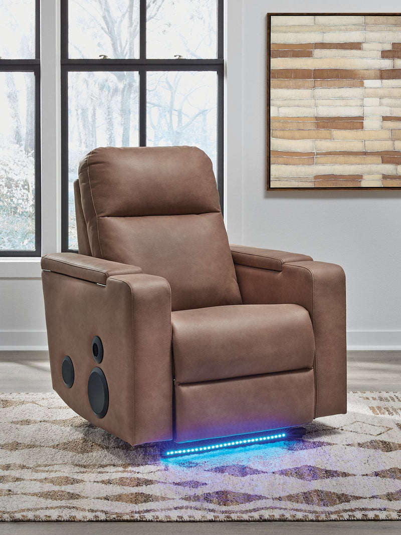 Lorrenton Power Glider Recliner with Audio System Ashley Furniture Recliner  Fresh Start Furniture