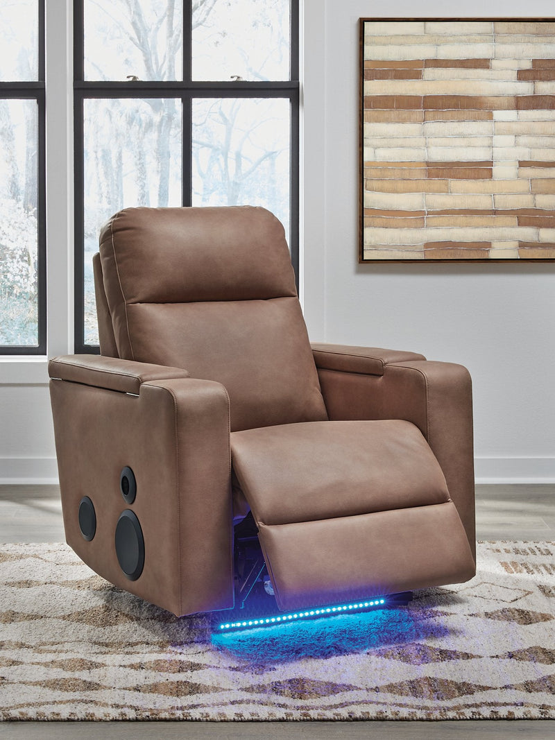 Lorrenton Power Glider Recliner with Audio System Ashley Furniture Recliner  Fresh Start Furniture