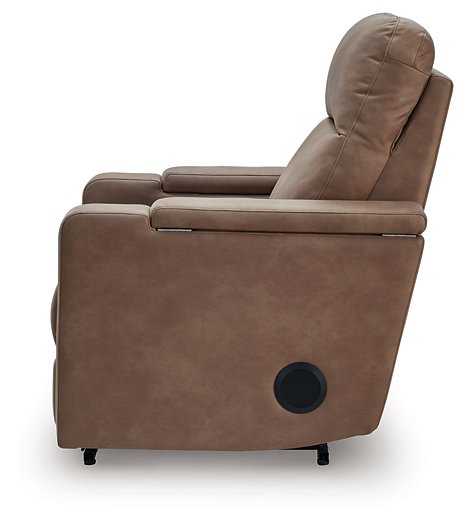 Lorrenton Power Glider Recliner with Audio System Ashley Furniture Recliner  Fresh Start Furniture