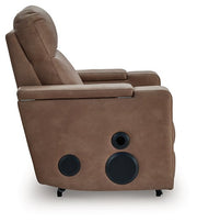 Lorrenton Power Glider Recliner with Audio System Ashley Furniture Recliner  Fresh Start Furniture