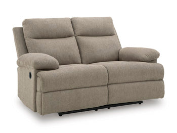 Side-Swipe Reclining Loveseat Ashley Furniture Loveseat  Fresh Start Furniture
