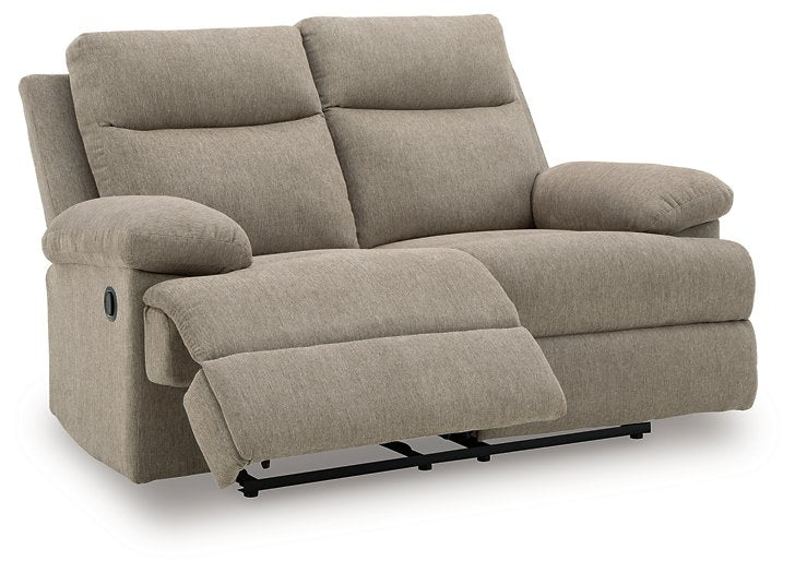 Side-Swipe Reclining Loveseat Ashley Furniture Loveseat  Fresh Start Furniture