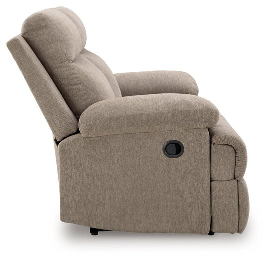 Side-Swipe Reclining Loveseat Ashley Furniture Loveseat  Fresh Start Furniture
