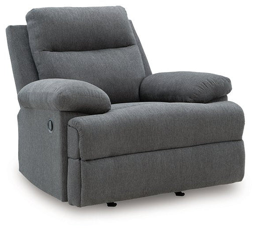 Side-Swipe Recliner Ashley Furniture Recliner Charcoal Fresh Start Furniture