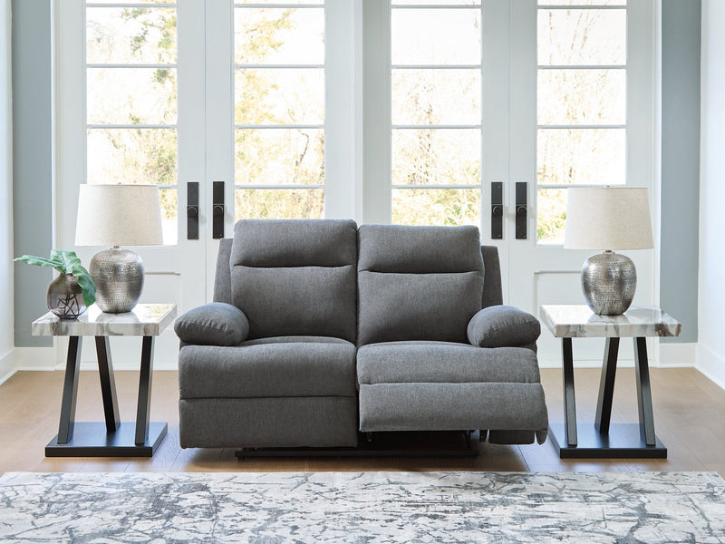 Side-Swipe Reclining Loveseat Ashley Furniture Loveseat  Fresh Start Furniture