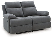 Side-Swipe Reclining Loveseat Ashley Furniture Loveseat  Fresh Start Furniture