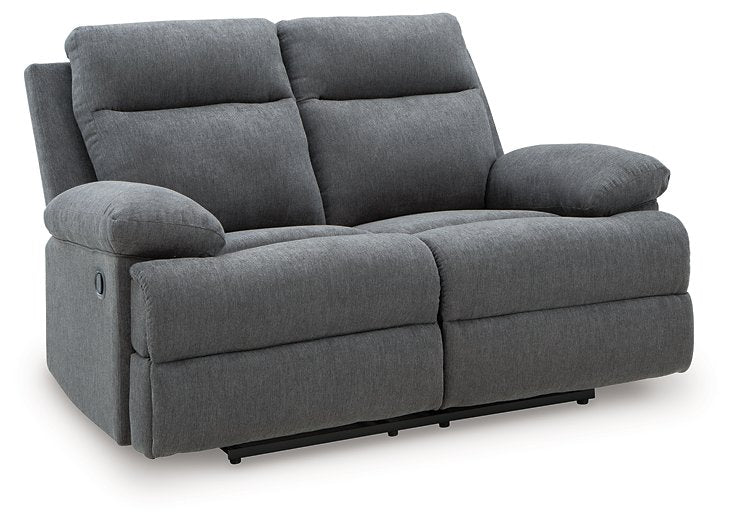 Side-Swipe Reclining Loveseat Ashley Furniture Loveseat  Fresh Start Furniture
