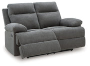 Side-Swipe Reclining Loveseat Ashley Furniture Loveseat  Fresh Start Furniture