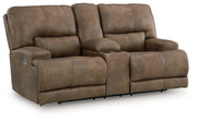 Beckley Place Power Reclining Loveseat with Console -  Ashley Furniture Loveseat