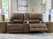 Beckley Place Power Reclining Loveseat with Console -  Ashley Furniture Loveseat