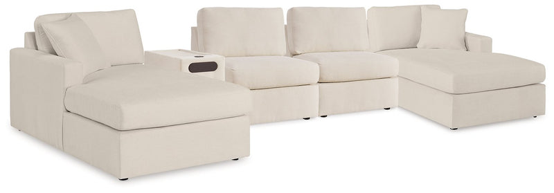 Modmax 5 Piece Sectional with Audio Console Ashley Furniture Sectional Oyster Fresh Start Furniture
