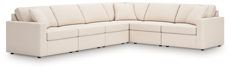 Modmax 6-Piece Sectional Ashley Furniture Sectional Oyster Fresh Start Furniture