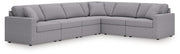 Modmax 6-Piece Sectional Ashley Furniture Sectional Granite Fresh Start Furniture
