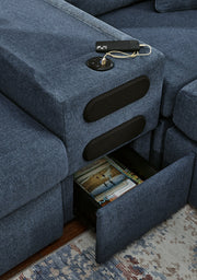 Modmax Sectional with Audio Console Ashley Furniture Sectional  Fresh Start Furniture