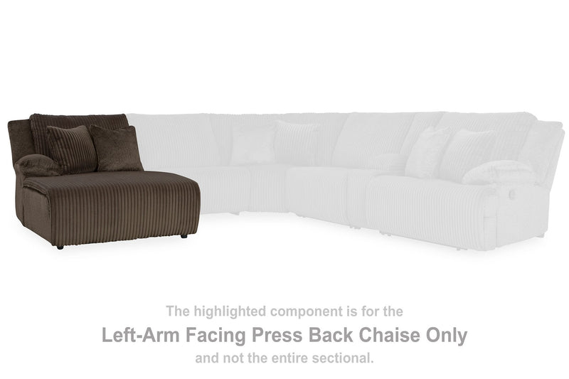 Top Tier Reclining Sectional with Chaise Ashley Furniture Sectional  Fresh Start Furniture