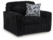 Midnight-Madness Oversized Chair Ashley Furniture Chair Onyx Fresh Start Furniture