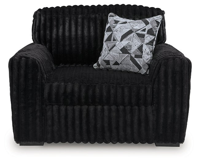 Midnight-Madness Oversized Chair Ashley Furniture Chair  Fresh Start Furniture