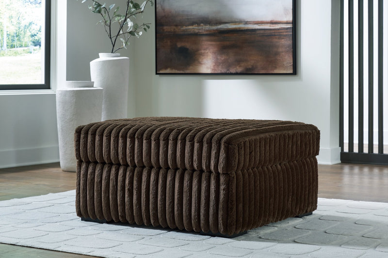Midnight-Madness Oversized Accent Ottoman Ashley Furniture Ottoman  Fresh Start Furniture