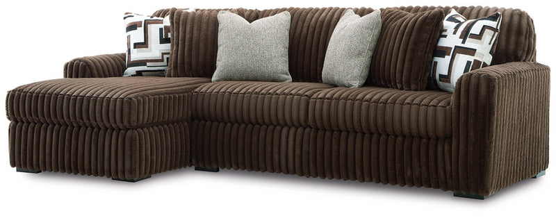 Midnight-Madness Sectional Sofa with Chaise Ashley Furniture Sectional  Fresh Start Furniture