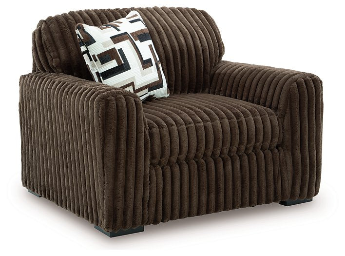 Midnight-Madness Oversized Chair Ashley Furniture Chair Chocolate Fresh Start Furniture