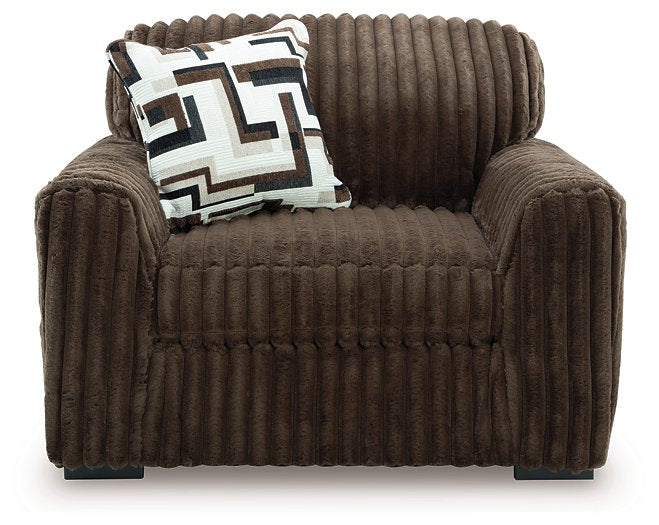 Midnight-Madness Oversized Chair Ashley Furniture Chair  Fresh Start Furniture