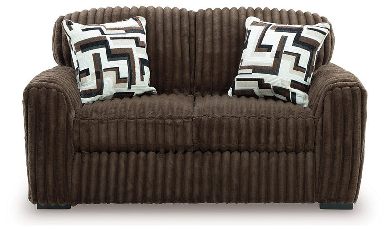 Midnight-Madness Loveseat Ashley Furniture Loveseat Chocolate Fresh Start Furniture