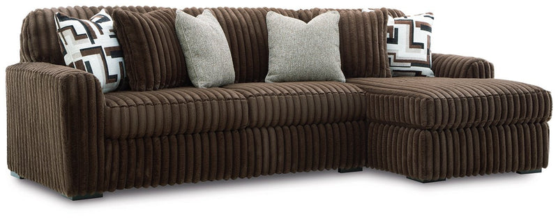 Midnight-Madness Sectional Sofa with Chaise Ashley Furniture Sectional  Fresh Start Furniture
