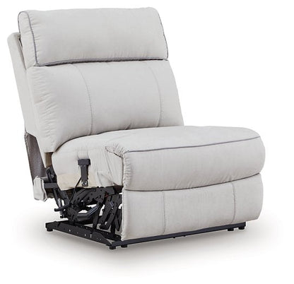 Social Pointe Reclining Sectional with Storage Console Ashley Furniture Sectional  Fresh Start Furniture