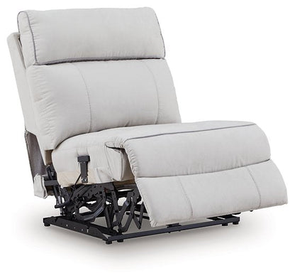 Social Pointe Reclining Sectional with Storage Console Ashley Furniture Sectional  Fresh Start Furniture