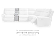 Social Pointe Reclining Sectional with Storage Console Ashley Furniture Sectional  Fresh Start Furniture