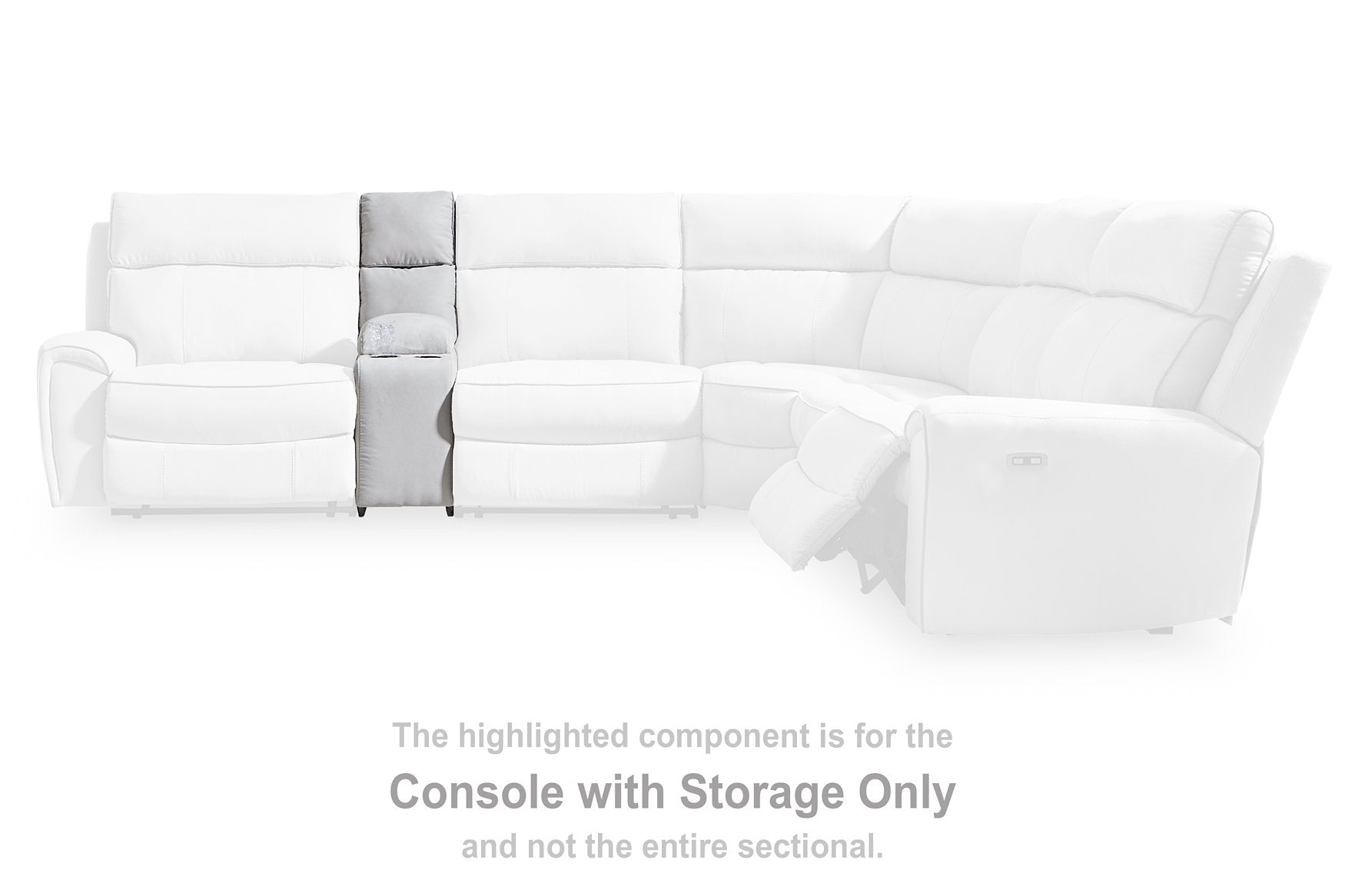 Social Pointe Reclining Sectional with Storage Console Ashley Furniture Sectional  Fresh Start Furniture