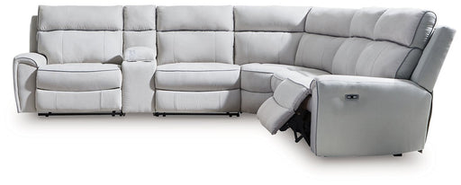 Social Pointe Reclining Sectional with Storage Console Ashley Furniture Sectional Default Title Fresh Start Furniture