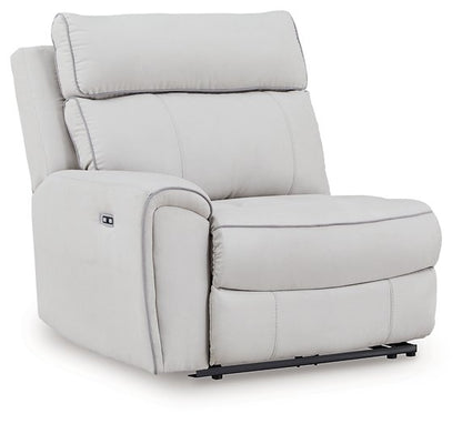 Social Pointe Reclining Sectional with Storage Console Ashley Furniture Sectional  Fresh Start Furniture
