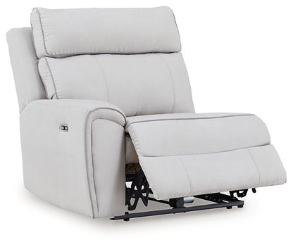 Social Pointe Reclining Sectional with Storage Console Ashley Furniture Sectional  Fresh Start Furniture